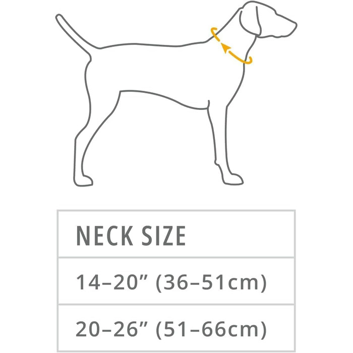 Ошийник для собак Ruffwear Knot-a-Collar, середній, регульований, з альпіністського шнура, для прогулянок, 36–50 см, чорний обсидіан
