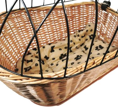 Транспортна коробка для собак Red Loon - велосипедна сумка-переноска для собак, кріплення на багажник