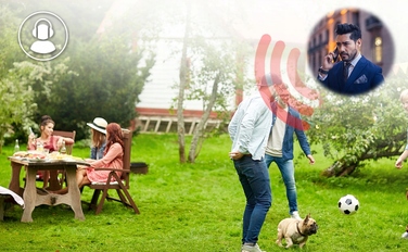 GPS-нашийник локатор TK909 для собак та котів, SOS, керування через додаток, без абонплати