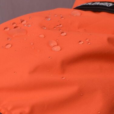 Водонепроникна куртка для активного відпочинку, дощовик з світловідбиваючими елементами та регульованим поясом (зелений, розмір S/M/L)