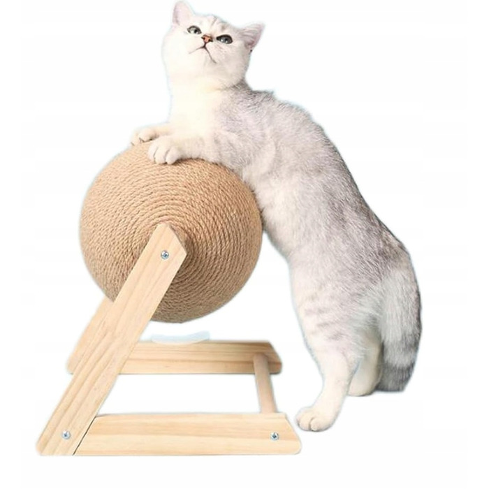 Низька кігтеточка K&M для котів до 60 см