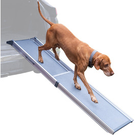 Рампа для собак VOSS.PET, висувна, алюмінієва, 100-180 см, до 120 кг