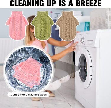 BEAUTYZOO Пуловер для собак з в'язаним візерунком 