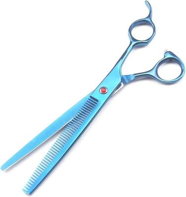 Професійна ножиця для собак, вигнута ножиця для шерсті, набір ножиць для грумінгу домашніх тварин з круглим безпечним наконечником