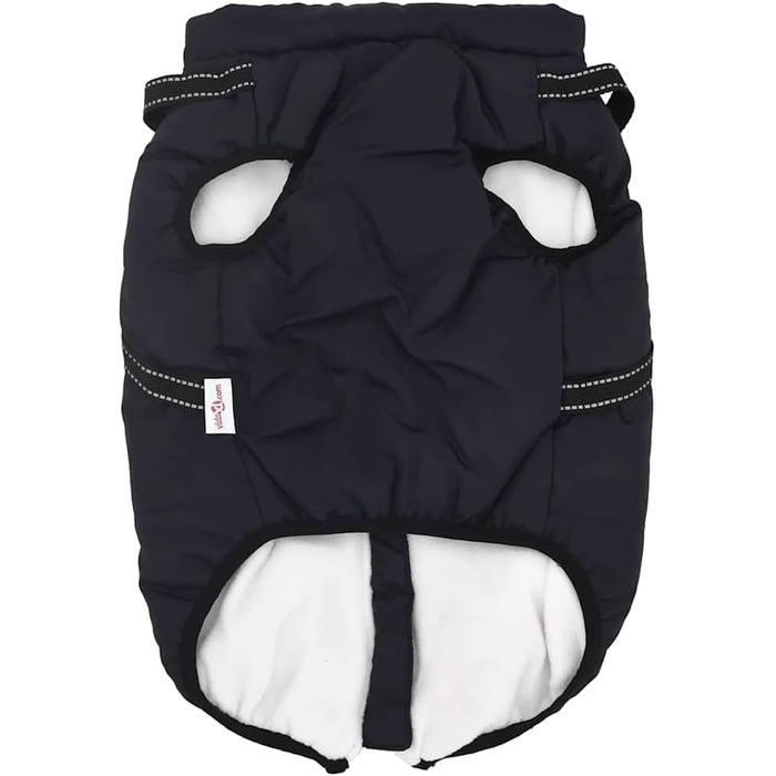 Водонепроникний дощовик для собак VidaXL, розмір L44, блакитний. З шлейкою. Теплий зимовий дощовик-куртка для собак, цуценят.