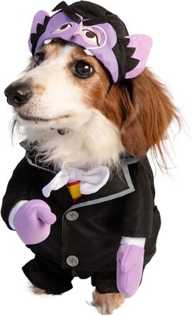 Костюм вампіра для собак Pet Krewe The Count | Сезам вулиця, костюми для собак та котів | S, M, L, XL