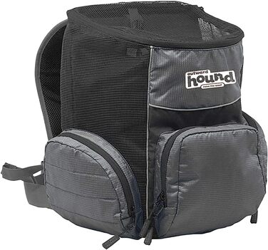 Рюкзак для собак Outward Hound PoochPouch, регульований, сірий