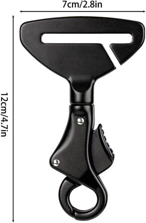 Затискач для собак, автомобільний ремінь безпеки для собак, затискач-замок, кріплення для собак до ременя безпеки