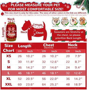 Теплий святковий пуловер для собак з отвором для язика, червоний в клітинку, з оленем, для малих, середніх та великих собак, котів, цуценят, осінь-зима, одяг для собак, преміум якість