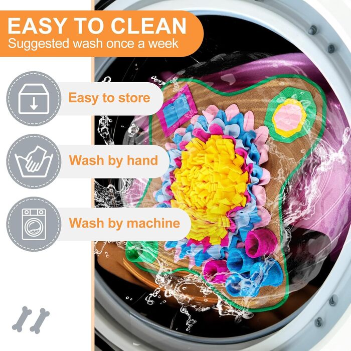 Інтерактивна килимок-головоломка для собак, килимок з соняшниками, сприяє природному харчуванню