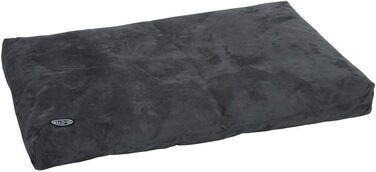 Крісло-ліжко для собак Buster, з пінополіуретану, 120 x 100 см, сірого кольору, розмір L 104 x 28 x 28 см