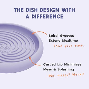 Силіконовий лежак-іграшка для собак та котів Awoo Lick Dish - повільне годування, антиковзаюча основа, для тривалих занять
