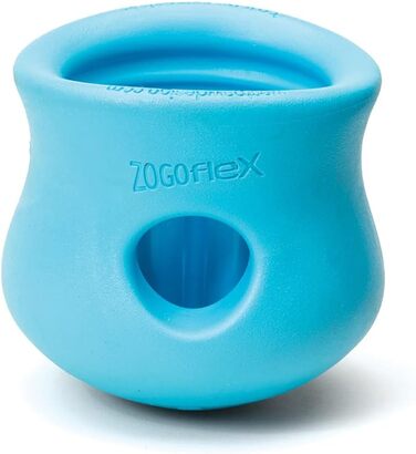 Інтерактивна іграшка для собак WEST PAW Zogoflex Toppl XL – головоломка для ласощів, для середнього жування, апортування та фетчингу, тримає сухий корм та смаколики