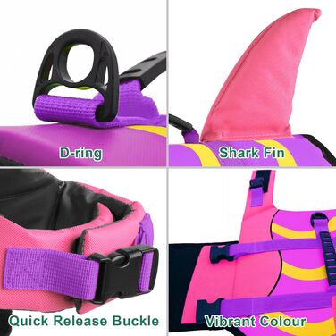 Жилет для собак Shark Fin від Fragralley: безпечне плавання та відпочинок на воді