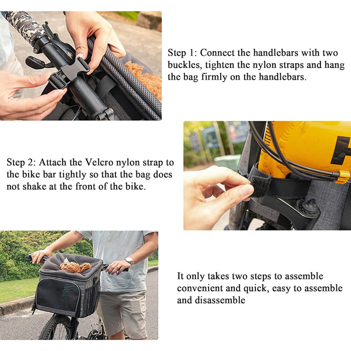 Фаркоп для велосипеда з переноскою для собак, сумка-переноска для велосипеда, аксесуари для транспортування собак, подорожі, кемпінг