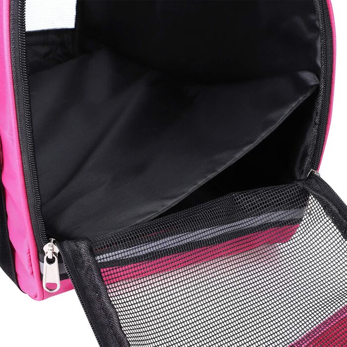 Транспортна сумка для собак і котів Haozaikeji: дихаюча, складана, велика (50x33x22 см) та маленька (40x30x20 см), рожева