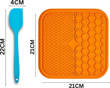 Лежак-іграшка для собак та котів Foodie Puppies: килимок для повільного годування з силікону з присоскою, IQ-іграшка, для всіх порід