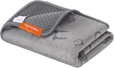 Водонепроникний килимок для собак Feandrea (2 шт.), 122 x 61 см, сірий - для кроликів, хом'яків, морських свинок