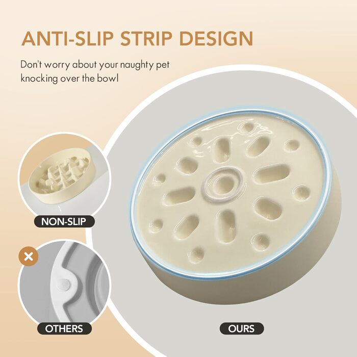 Підвищена годівниця для собак та котів Havniva з кераміки, для повільного годування, 13 см та 15,5 см, з дерев'яною підставкою, 2 шт. світло-зелені + підставка, 9.5 дюймів