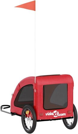 Причіп для велосипеда Oxford для собак та інших тварин, 125x63x66 см