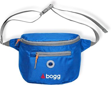 BOGG Універсальна сумка-переноска для собак | Диспенсер для пакетів та контейнер для відходів (Блакитний)