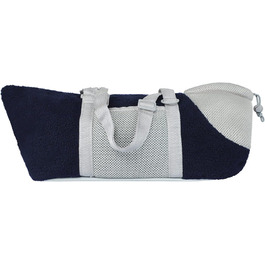 Транспортна сумка для собак та котів - велика, зручна, дихаюча, з ременем безпеки (Блакитна)