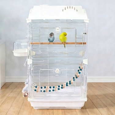 Клітка NUXIE 40 x 28 x 71 см, безбарвна