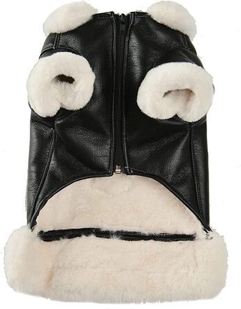 Зимовий теплий пуховик для собак - водонепроникний пуховик для бульдога, одяг для цуценят, теплий одяг для собак маленьких та середніх порід