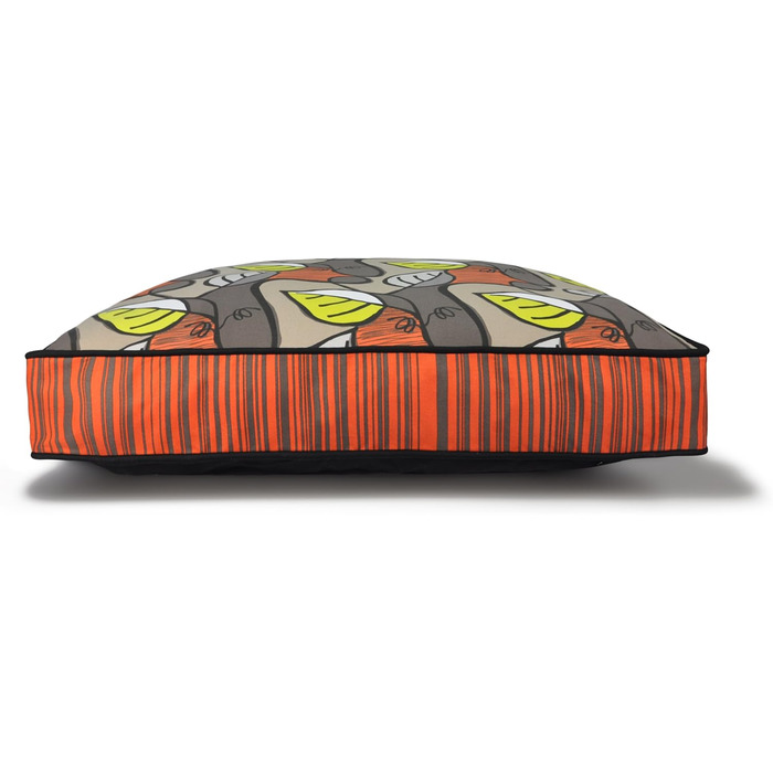 Кімната для домашнього улюбленця P.A.Y. Pet ifestye & You PY1004AF, прямокутне ліжко Serengeti, (S, помаранчевий/ La Folie)