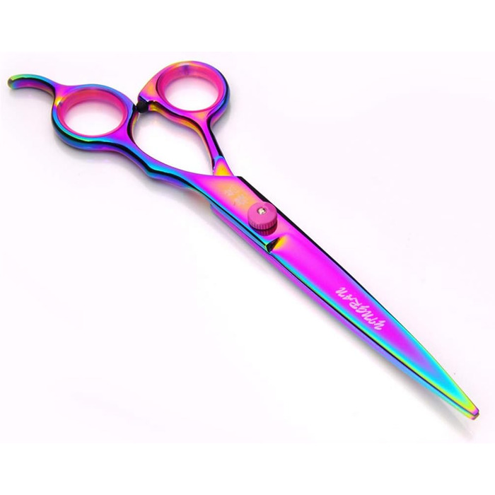 Набір професійних ножиць для грумінгу домашніх тварин 7.0 дюймів, з нержавіючої сталі. Підходить для собак та котів. Включає гребінець.