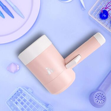 Автоматична чаша для миття лап домашніх тварин | Переносний очищувач лап для собак та котів | Рожевий |