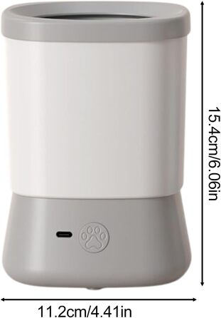 Портативний очищувач лап для собак | 2-ступеневий набір для догляду за лапами | Для подорожей, дому, після прогулянки, на природі, кемпінгу