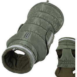 Водонепроникний зимовий теплий халат для собак з флісовою підкладкою, для маленьких, середніх та великих собак