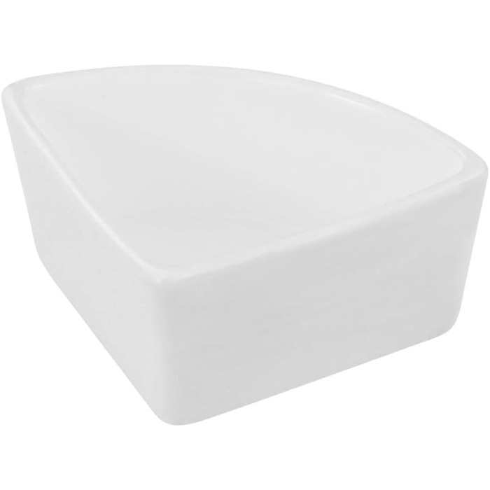 Миска для їжі та води для хом'яків, дрібних тварин, кераміка, рожева, легко миється, для хом'яків, морських свинок, їжаків, мишей