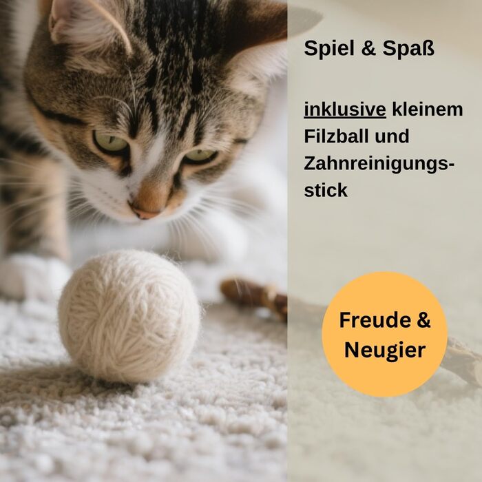 Кігтеточка-будиночок для котів XL, з вовни Romney, сірого кольору