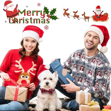 Нашийник для собак та котів на Новий рік з бантиком, регульований, прикрашений сніжинкою, розмір S