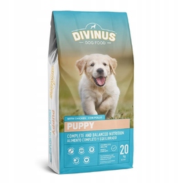 Сухий корм Divinus для цуценят з куркою, високобілковий, 20 кг