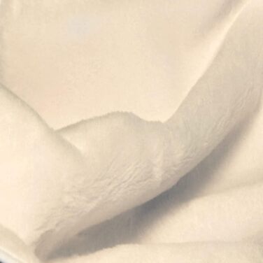 Tierlando® Деко для собак Lilly: М'який, затишний коврик для домашніх тварин, цуценят та котів, плюшевий, XXL (150x100 см), колір кремовий