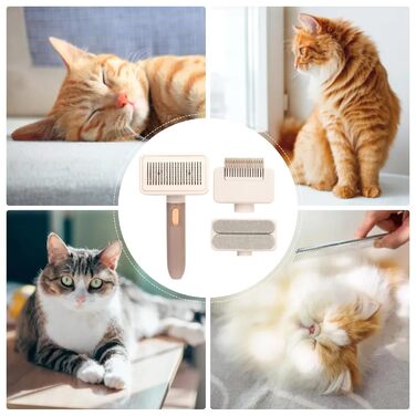 Гребінець для тварин, розпушувач, багатофункціональна щітка для собак та котів, аксесуар для догляду за шерстю