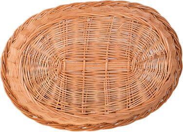 Корзина для собак з ротангу, сірого кольору, 100x75x27 см. Корзина для тварин, кошик для кота