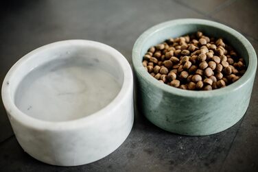 Миска для собак Kentucky Dogwear Marble, велика, біла