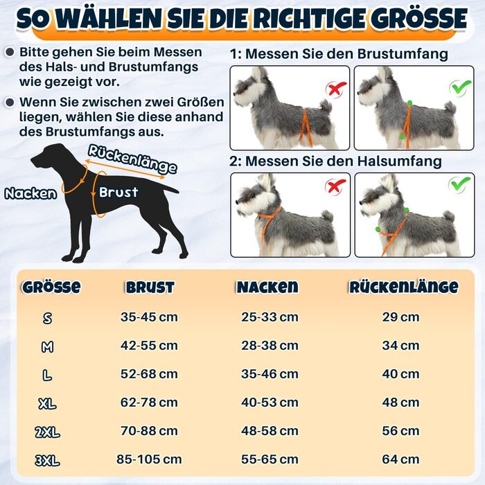 Зимовий одяг для собак: водонепроникна та вітрозахисна флісова куртка з кільцем D та кишенею, світловідбиваюча жилетка для середніх собак, блакитна, розмір L