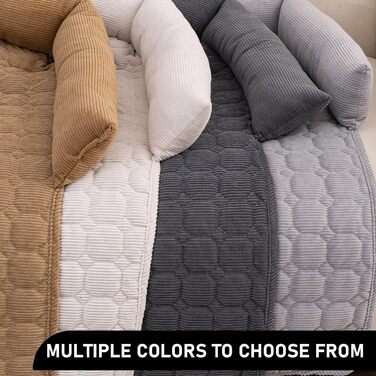 OKYUK Преміум лежанка для собак - захист дивану для тварин, ручної роботи та пральна подушка для собак, м'яка лежанка для собак для всіх розмірів (75 x 75 см) (90 x 90 x 10 см, колір: темно-сірий)