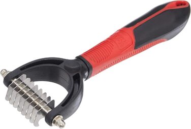 Видальник ковтунів Karlie Entfilzer з ручкою, 8x7.5x3.5 см, червоно-чорний