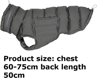 Зимовий теплий одяг для собак - водонепроникна куртка, тепла, снігонепроникна одяг для домашніх тварин, підходить для холодних умов, для великих собак, на осінь та зиму, забезпечує комфорт та захист