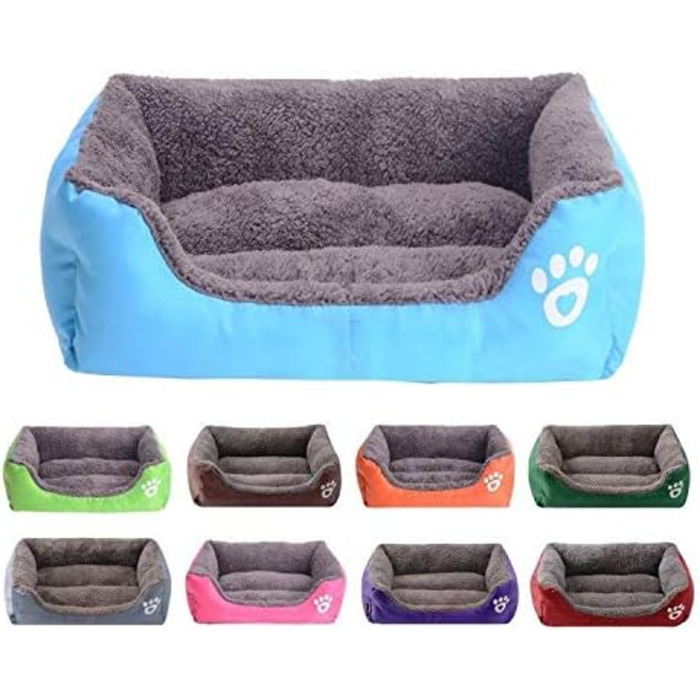 Ліжко для собак, подушка для тварин, кошик для котів, ліжко для собак, місце для сну, розміри S-XXXL (Червоний, XXL) XXL Червоний