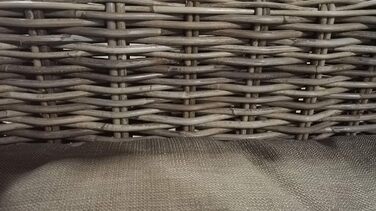 Корзина для собак з натурального ротангу з подушкою, великий розмір XL