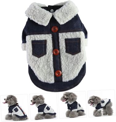 ERINGOGO Тепла куртка для собак на зиму. Водонепроникна, для активного відпочинку та фотосесій. Розмір M, Бежевий