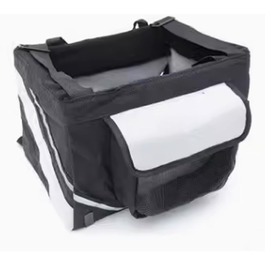 Велосипельна переноска для собак DONGXIAO, рюкзак для тварин, чорний, Oxford-Gewebe, до 6 кг