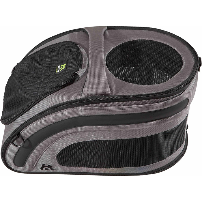 Транспортний бокс Maelson Snuggle Kennel 7152, антрацит - бежевий, 48x28x25 см